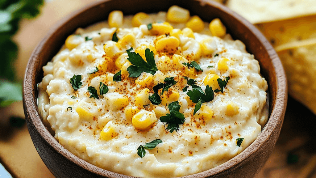 street corn dip tajin canned corn recipe crock pot