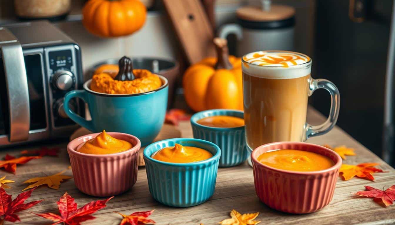 no egg fresh pumpkin recipes dessert microwavable