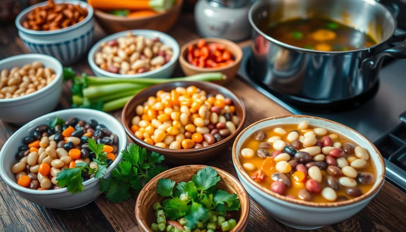 Can you make bean soup without soaking the beans first?