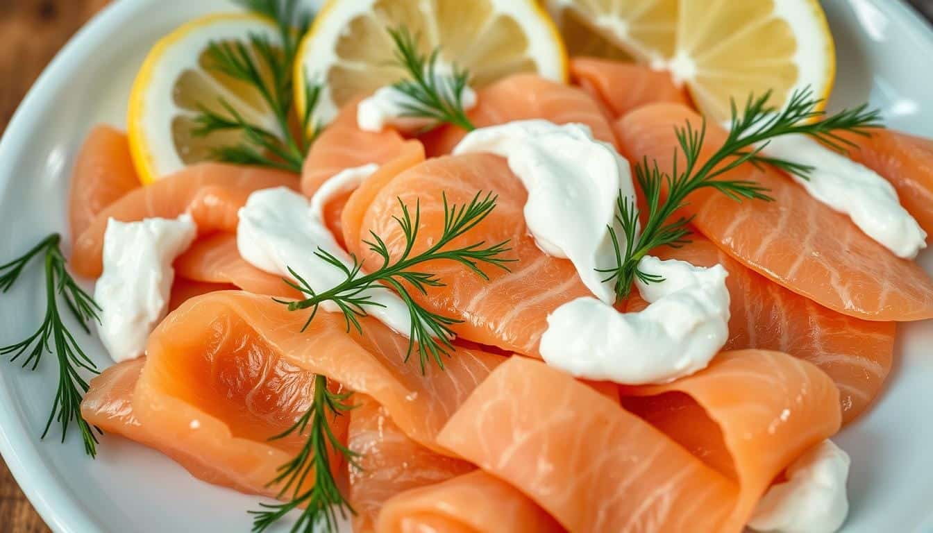 What is salmon and cream cheese called?